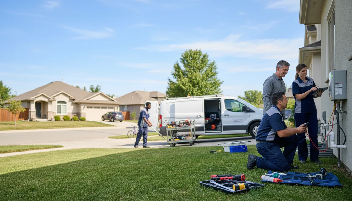 Tankless water heater service in Rocksprings, TX
